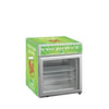 Tefcold UF50GCP White Glass Door Display Freezer 50 Litres