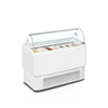 ISA Fiji 7 Ventilated Scoop Ice Cream Display 7x5 Litre Napoli Pans