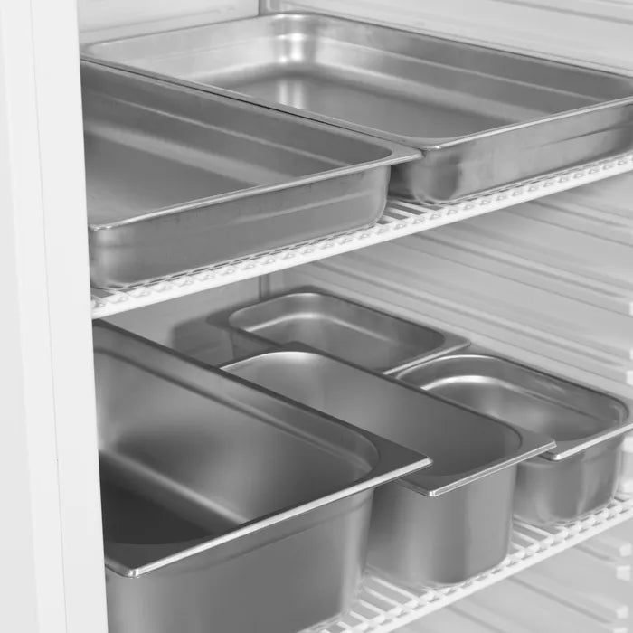 Tefcold UR600W1 White Single Door Upright Fridge 620 Litres