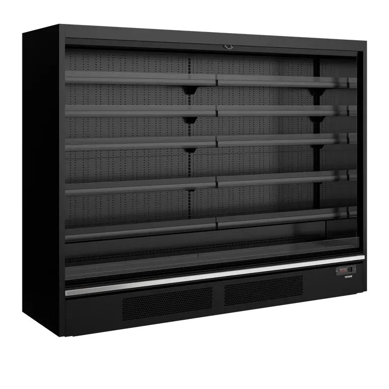 Tefcold Galaxy+ GP26 Black Open Front 4 Tier Chilled Multideck 2584mm