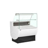 Tefcold TAVIRA II 150F Flat Glass White Slimline Serve Over Counter 1480mm