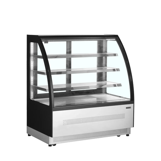 Tefcold LPD1200C Curved Glass Patisserie Food Display 1205mm