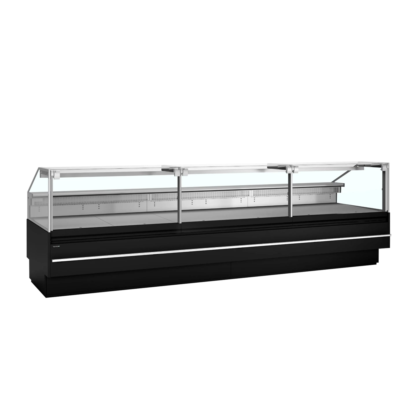 Tefcold SOCA37590B Flat Square Glass Serve Over Counter 3798mm