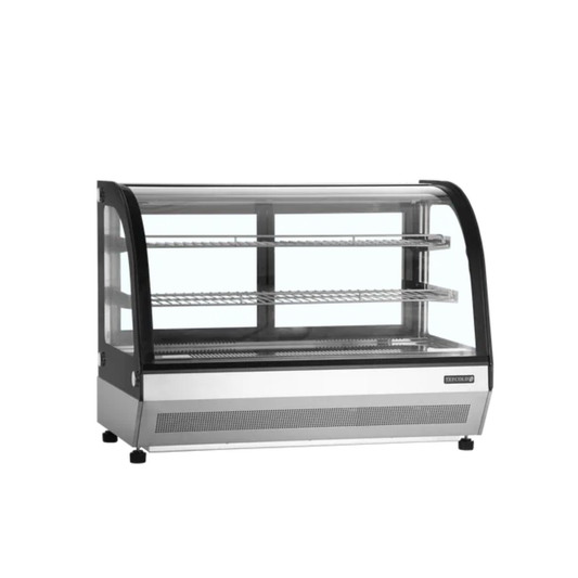 Tefcold LCT 900 C Countertop Curved Glass Display Fridge 900mm