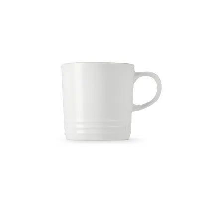 Le Creuset Stoneware Mug 350ml Cotton White Case Size 4