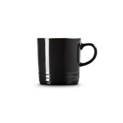 Le Creuset Stoneware Mug 350ml Black Onyx Case Size 4