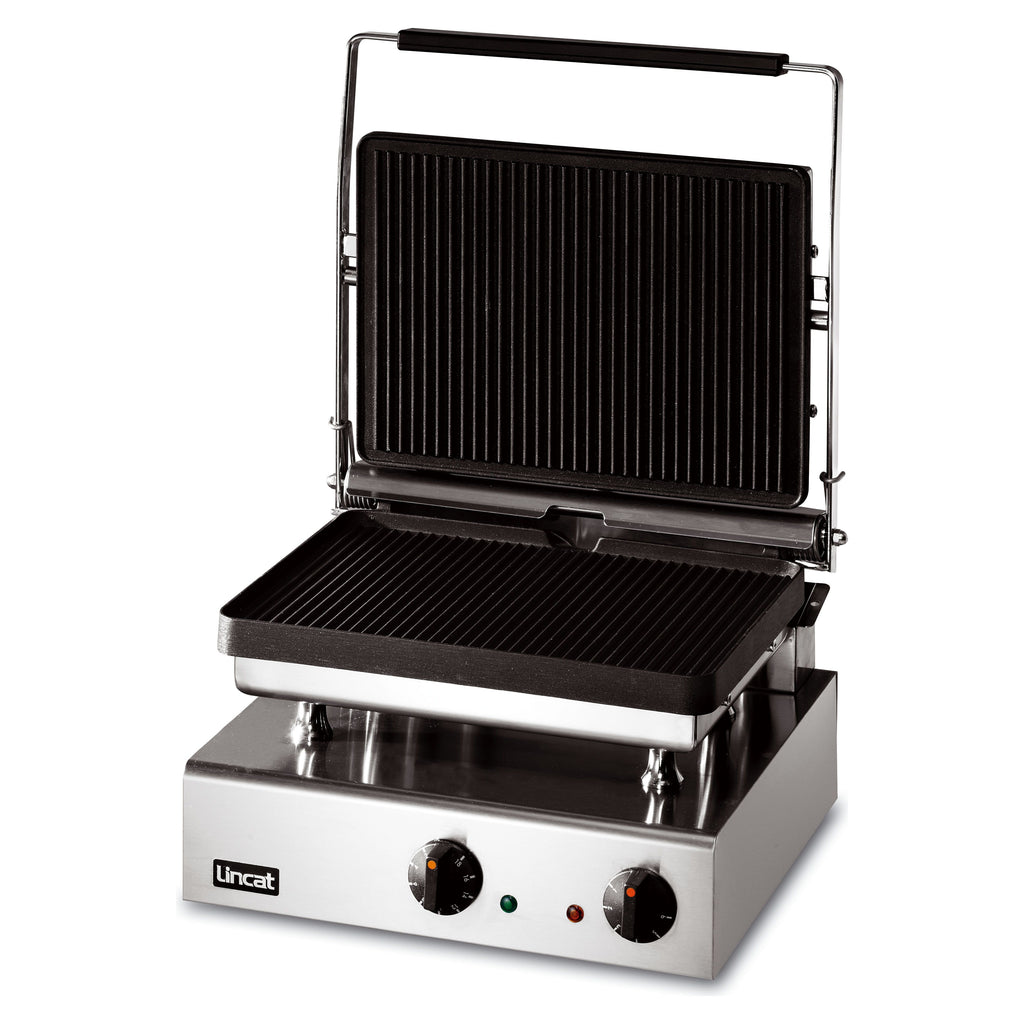 Lincat GG1R Lynx 400 Electric Ribbed Plate Countertop Contact Grill 3kw