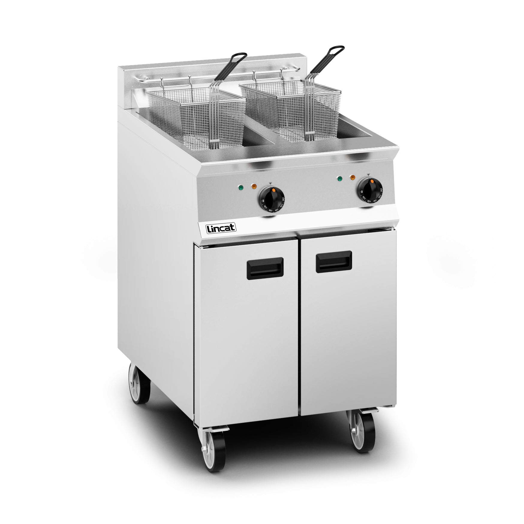 Lincat Opus 800 OE8113 Twin Tank Basket Electric Fryer 34 Litres 24kw
