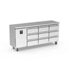 Precision MCU 323 Slim Line 9 Draw Counter Refrigeration 242 Litres