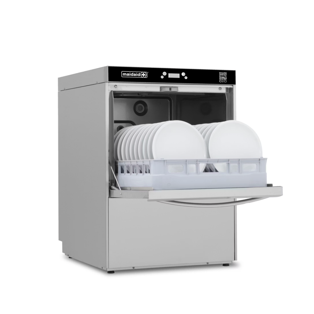Maidaid Undercounter C61D Commercial Dishwasher With Drain Pump