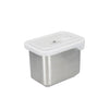 This one-litre food storage container will prove useful every day. It's stainless steel but microwave safe (up to 1000 kw). It's sturdy enough to carry around. And it's oven, freezer and dishwasher safe too, with a leakproof, airtight lid for extra freshness. BPA free. * Tested in a commercial microwave (max 1700 WATTS) for 10 minutes. Each container in Masterclass' All-in-One range comes with a lifetime guarantee!