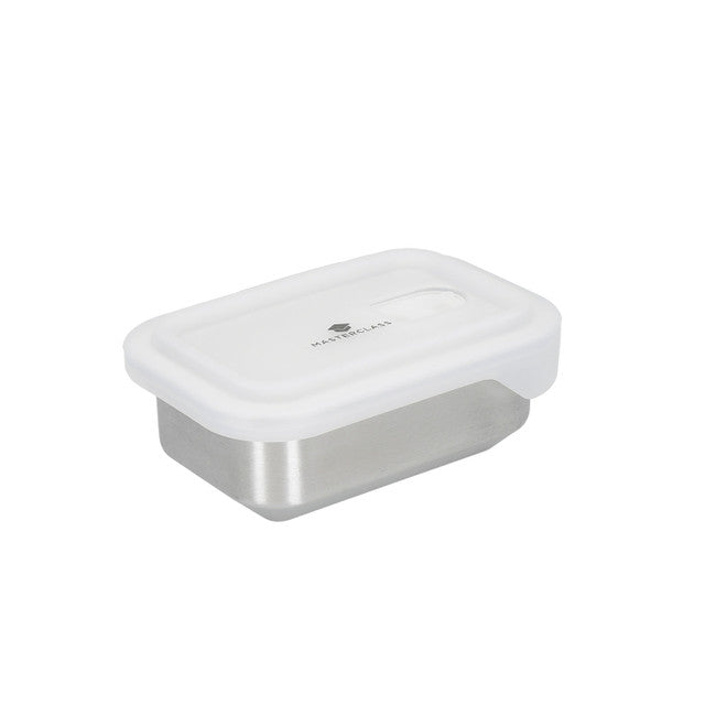 Cook, freeze, heat and eat with these revolutionary food containers from MasterClass. Made of robust, hygienic stainless steel, they do everything plastic containers do, and a whole lot more. They're freezer safe, oven safe… even microwave safe. Yes that's right, it's stainless steel and can be used in the microwave (up to 1000 kw) using proprietary technology, so it's easy to freeze and reheat leftovers, pre-prepped ingredients and prepared meals.