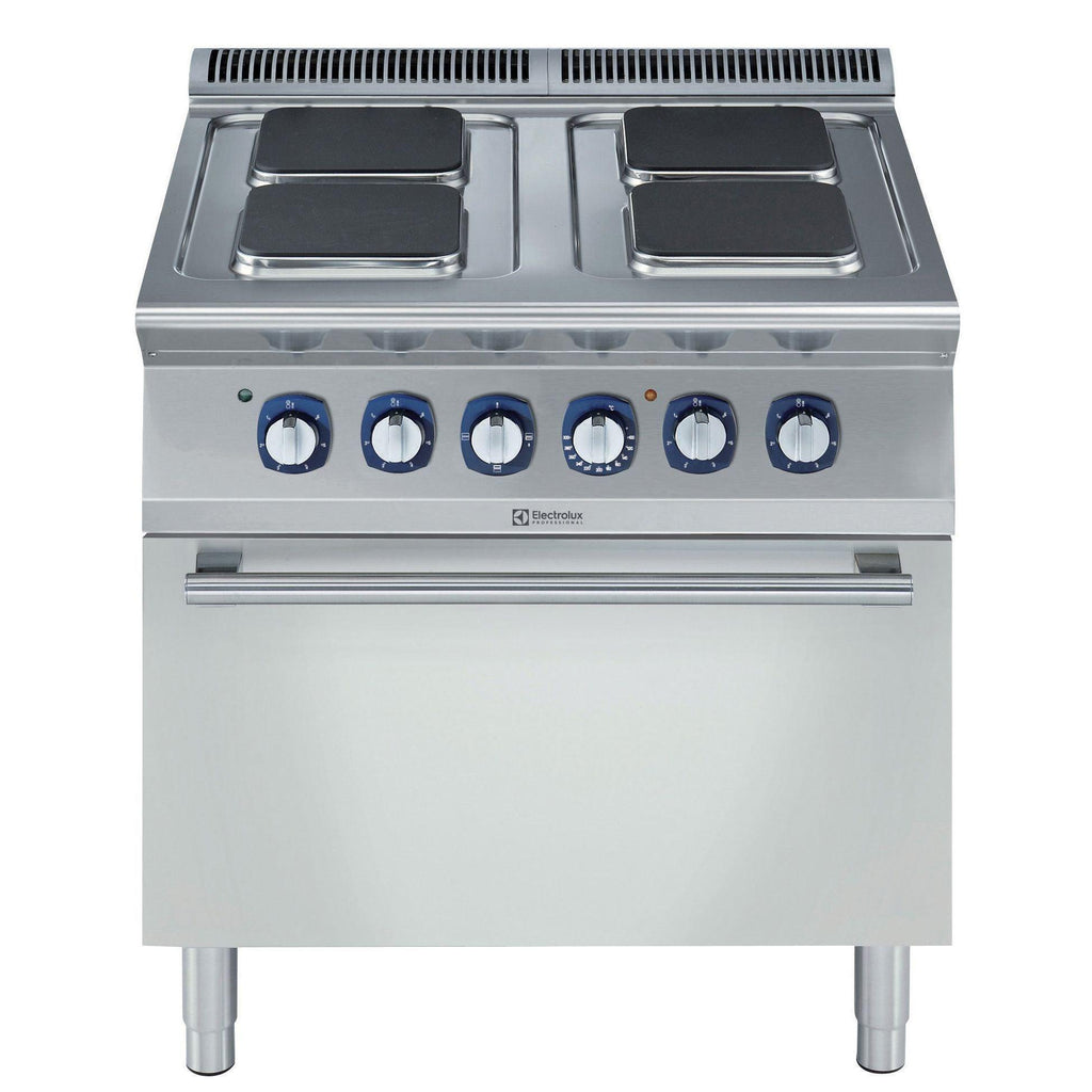 Electrolux Modular Cooking Range Line 4 Square Plate Electric Boiling Top & Range Oven 16.4kw.