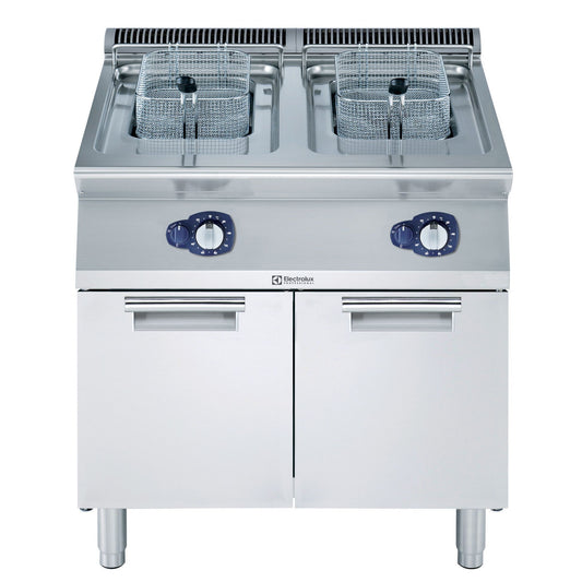 Electrolux Twin Tank Basket Gas Fryer 15+15 Litres