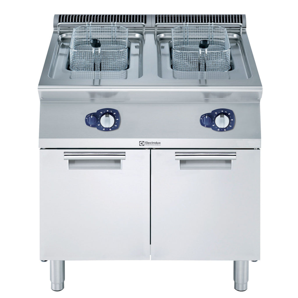 Electrolux Twin Tank Basket Gas Fryer 15+15 Litres