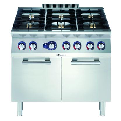 Electrolux Modular Cooking Range Line 700XP 6 Burner Gas Range Oven 42kw 