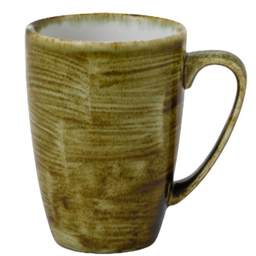 Churchill Stonecast® Mug Plume Olive 12oz Case Size 12 - Cater-Connect Ltd