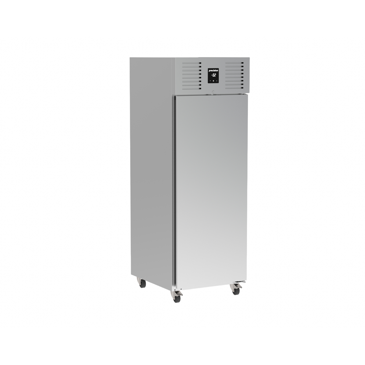 Precision Freezer Precision LPT 601 S/S Upright Single Door 2/1GN Freezer 460 Litres