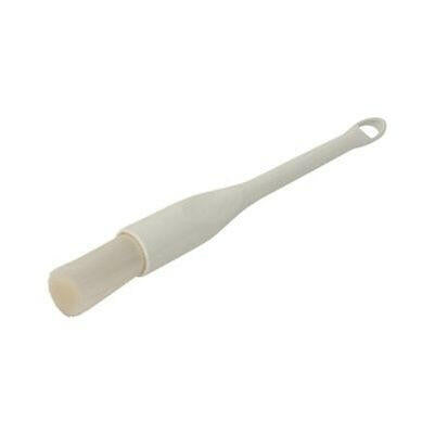 Pastry Round Brush White Nylon Bristles 2.5cm