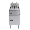 Pitco SE14S-SSTC Single Tank Twin Basket Electric Fryer With 23 Litres