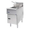 Pitco SE14S-SSTC Single Tank Twin Basket Electric Fryer 23 Litres
