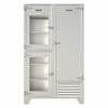 Precision HLRU2 Retro Upright Double Door Fridge Freezer 588 Litres