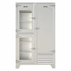 Precision HLRU2 Retro Upright Double Door Fridge Freezer 588 Litres