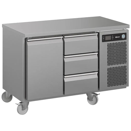 Gram K 2 A DL 3D C U One Door & 3 Draws Counter Fridge 301 Litres