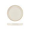 GenWare Kava White Stoneware Presentation Plate 18cm x 2.3cm Case Size 6