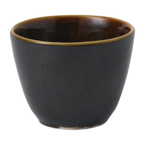 Churchill Nourish Tokyo Black Chip Mug 10cm/11oz Case Size 12 - Cater-Connect Ltd