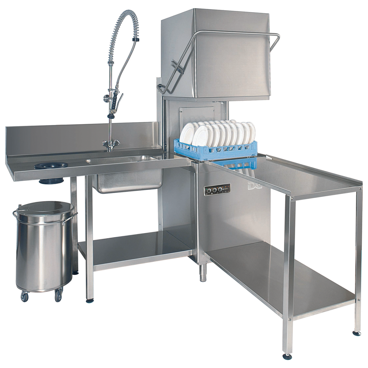 DC SD1000A CP IS D Standard Passthrough Dishwasher With Drain Pump & Water Softener - Cater-Connect Ltd