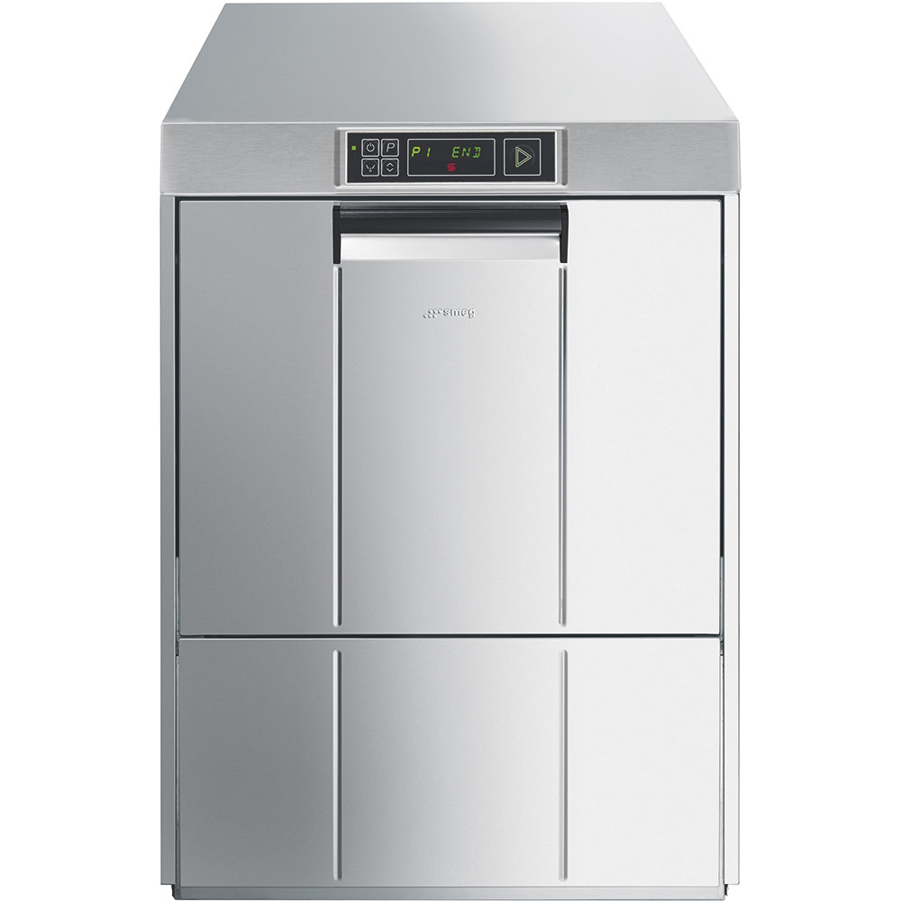 Smeg SPD512S Undercounter Easyline Twin Basket Dishwasher 500x500 With Drain Pump & Water Softener