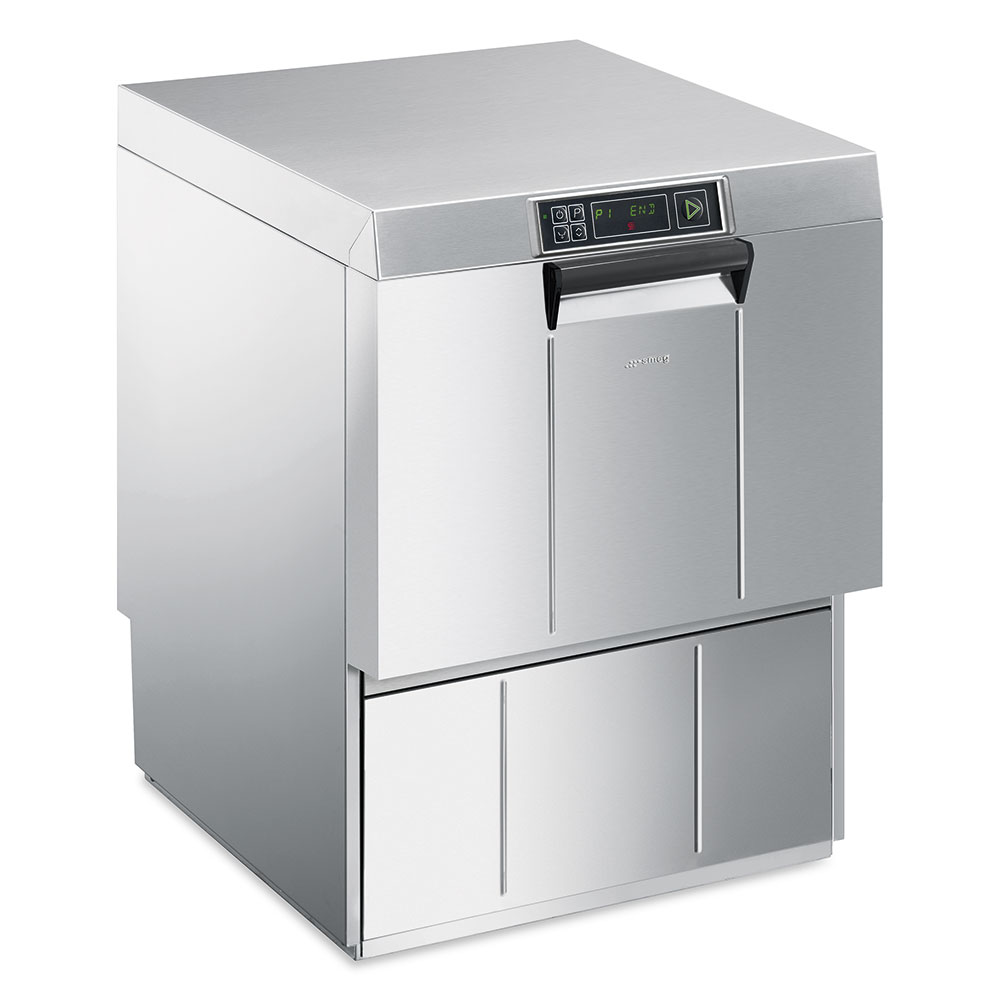 Smeg SPD516S Undercounter Easyline 500mm Basket Dishwasher With Drain Pump & Water Softener