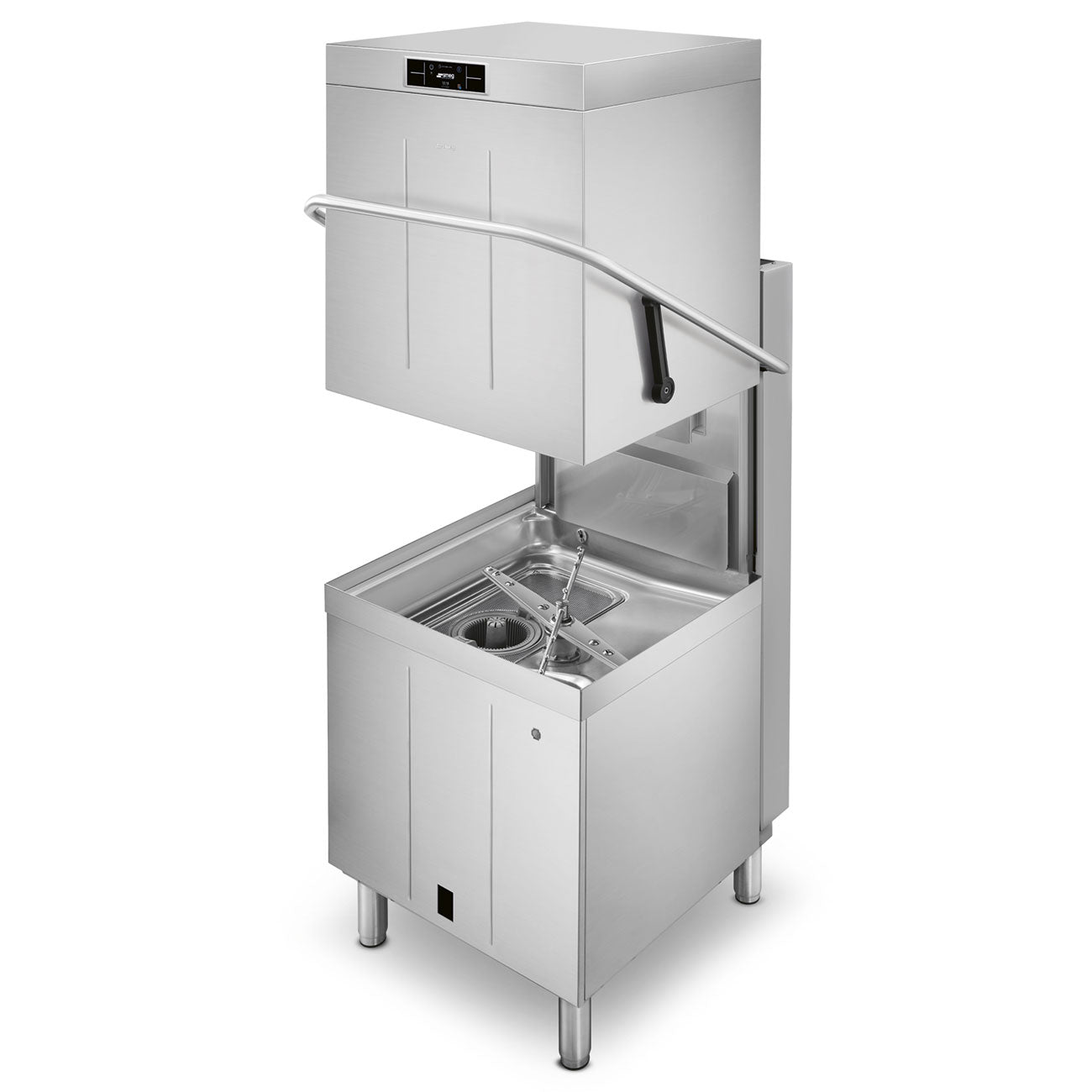 Smeg SPH625S Passthrough Pura Series 600mm Basket Dishwasher With Drain Pump & Water Softener