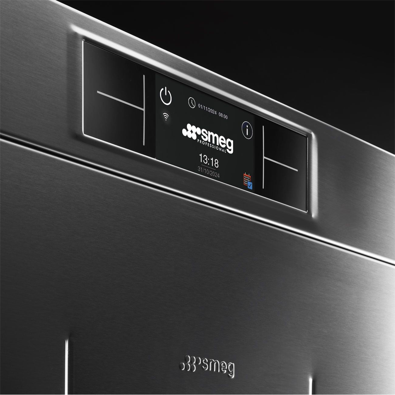 Smeg SPH625S Passthrough Pura Series 600mm Basket Dishwasher With Drain Pump & Water Softener