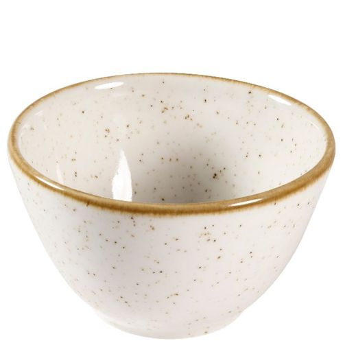 Churchill Stonecast Barley White Deep Bowl 10.2cm/4" 8.4oz Case Size 12 - Cater-Connect Ltd