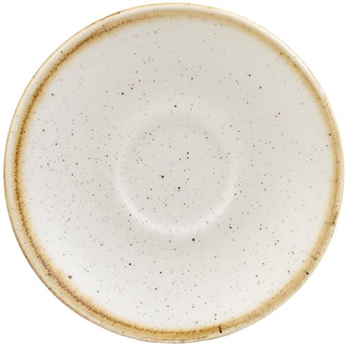 Churchill Stonecast Barley White Espresso Saucer 11.8cm/4.63" Case Size 12