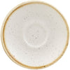 Churchill Stonecast Barley White Espresso Saucer 11.8cm/4.63" Case Size 12 - Cater-Connect Ltd