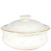 Churchill Stonecast Barley White Lidded Stewpot 14cm/15.13oz Case Size 6