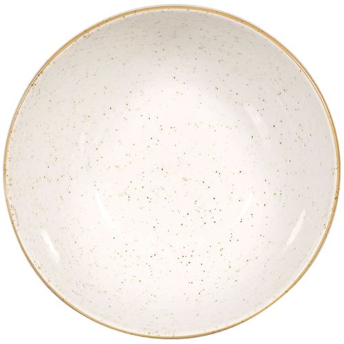 Churchill Stonecast Barley White Noodle Bowl 18.3cm/37.83oz Case Size 6