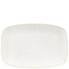 Churchill Stonecast Barley White Chefs Oblong Plate 19.9cm x 30cm Case Size 12