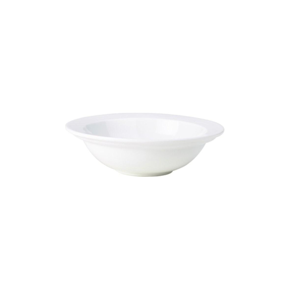 Genware Porcelain White Rimmed Oatmeal Bowl 16cm Case Size 6\