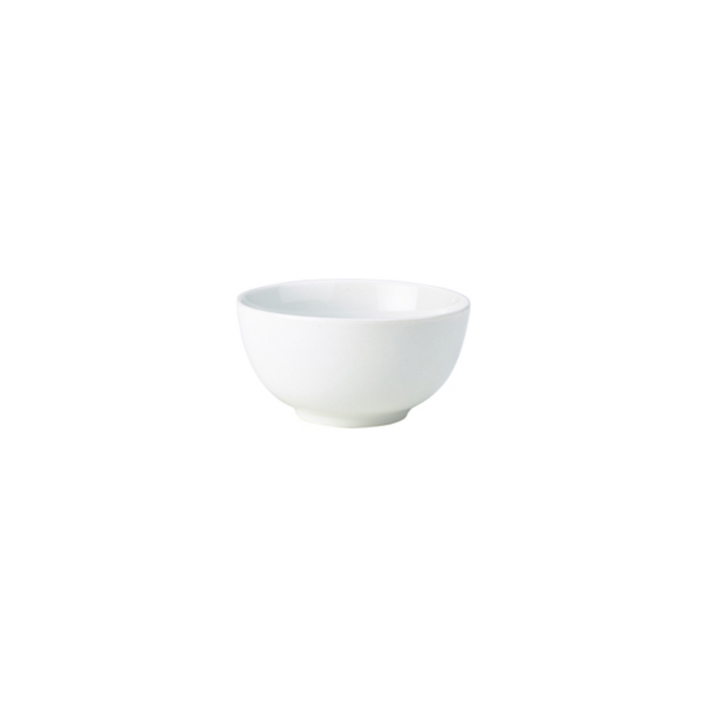 Genware Porcelain White Rice Bowl 10cm Case Size 6