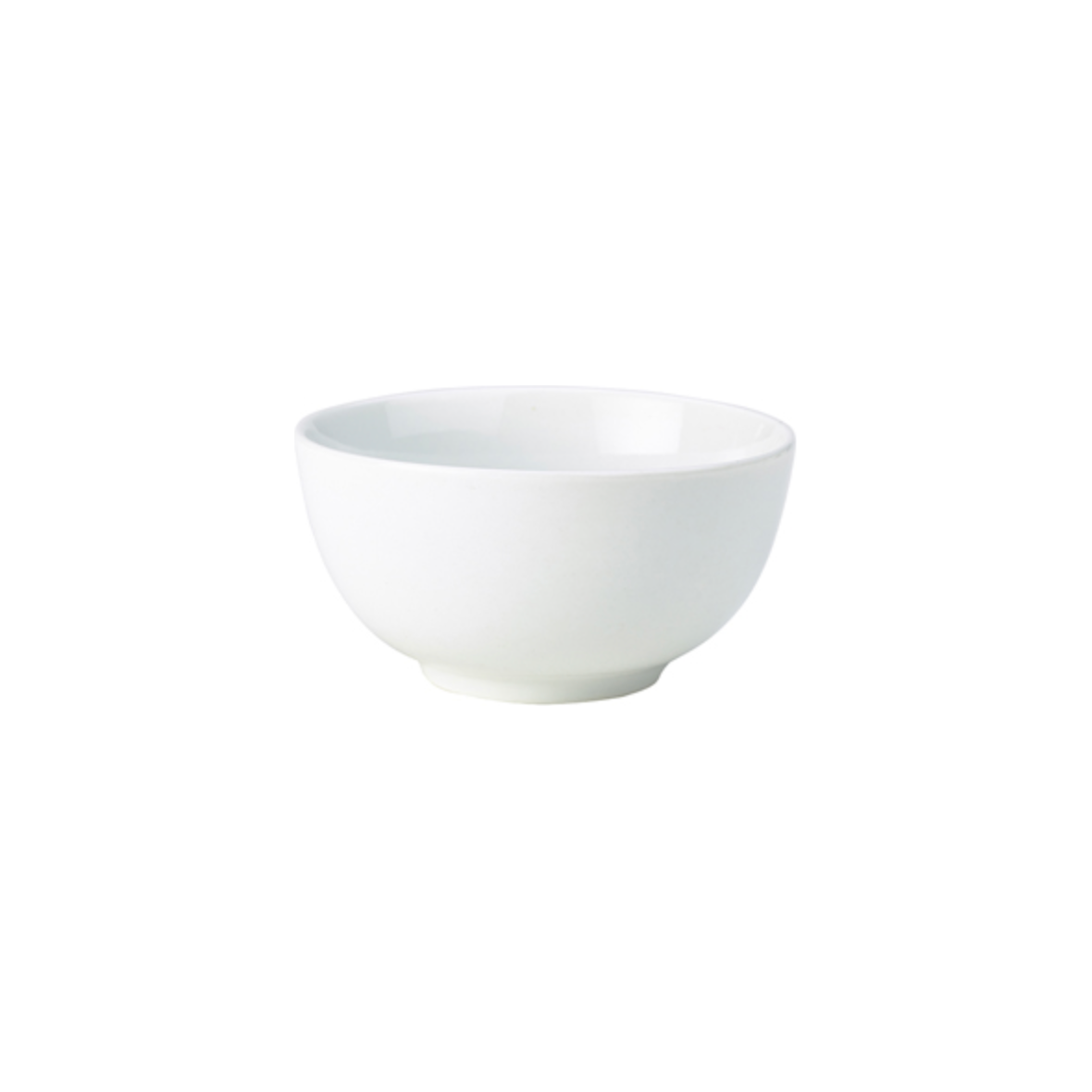 Genware Porcelain White Rice Bowl 13cm Case Size 6