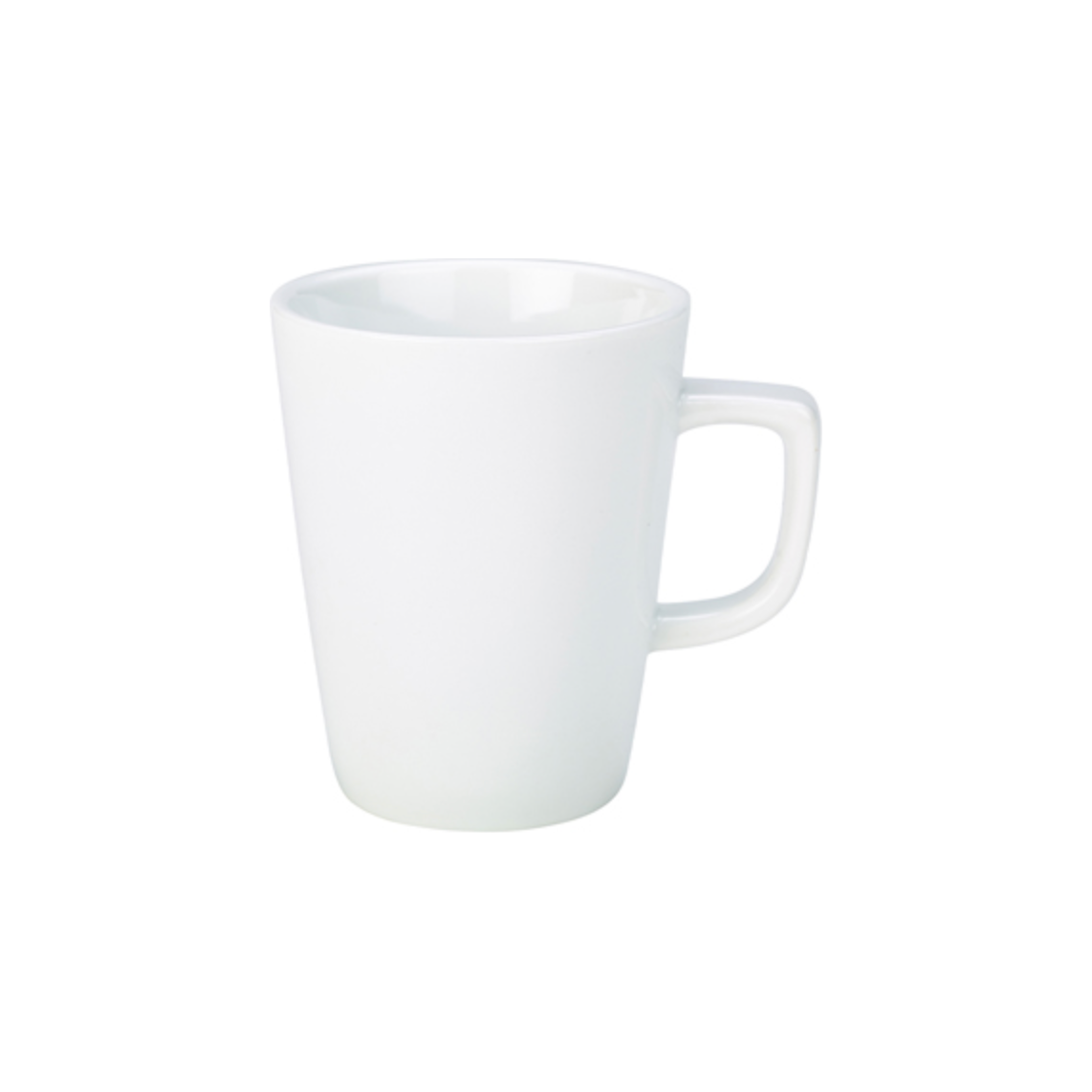 Genware Porcelain White Latte Mug 40cl Case Size 6