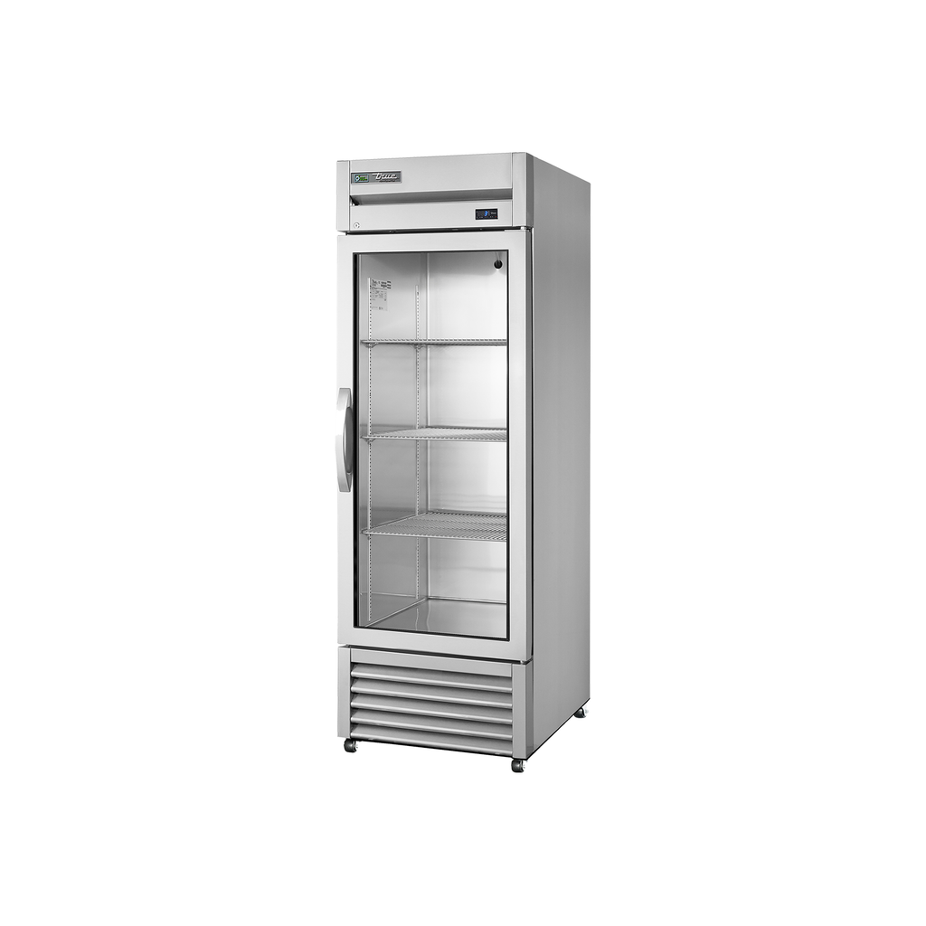 True Refrigeration T-23G-HC-FGD01 Single Glass Door Upright Fridge 651 Litres.