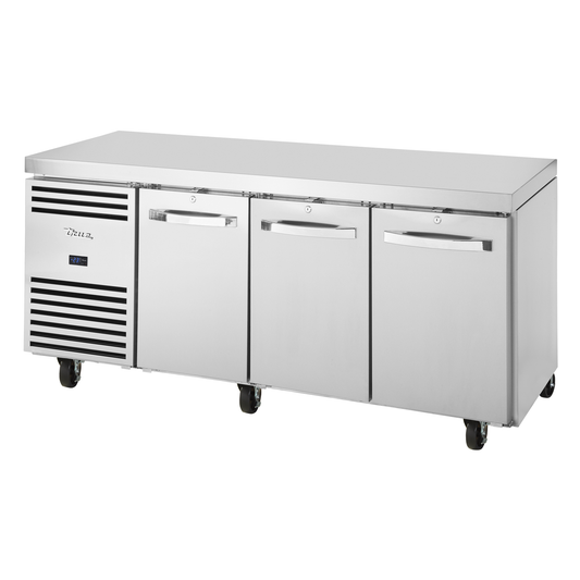 True TCR1/3-CL-SS-DL-DR-DR Three Door Counter Fridge 630 Litres.