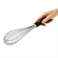 Speed up your food preparation with the Vogue 12" heavy duty whisk. Made with eight immensely strong heavy wires, the whisk makes whipping and beating tasks easier to drastically reduce your serving times. 