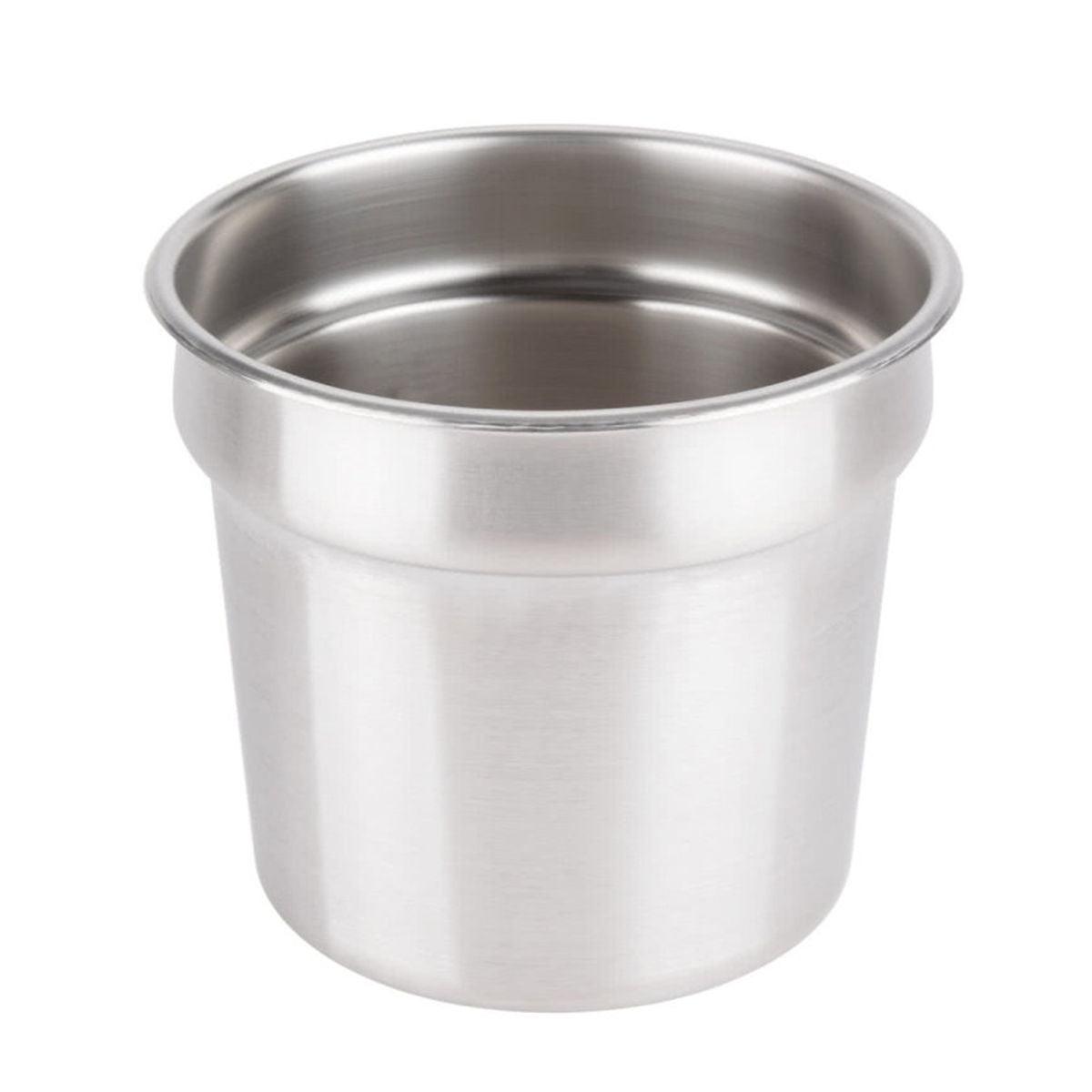 Vollrath Stainless Steel Ø240 x D208mm Bain Marie Round Insert 6.9 Litres.