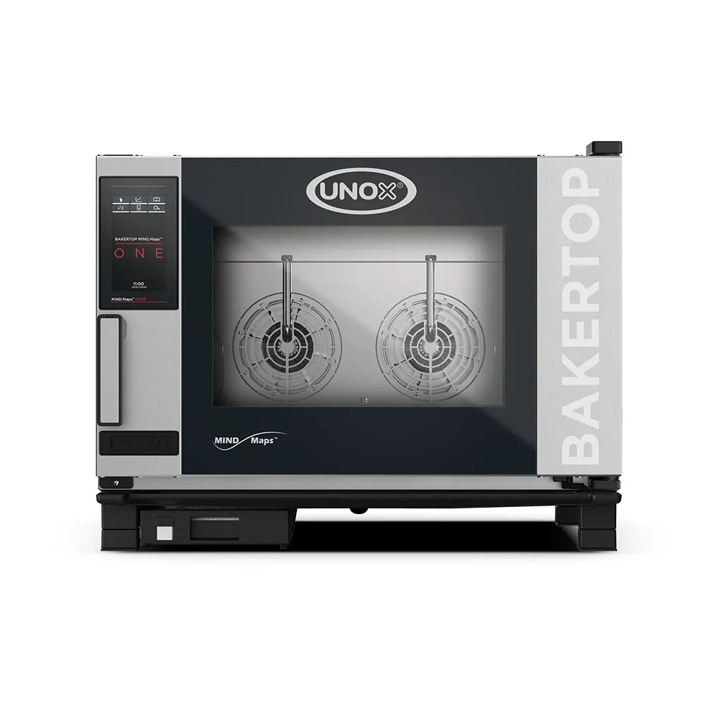 Unox XEBC-04EU-E1LM BAKERTOP Mind Maps One 4 Grid Electric Combination Oven - Cater-Connect Ltd